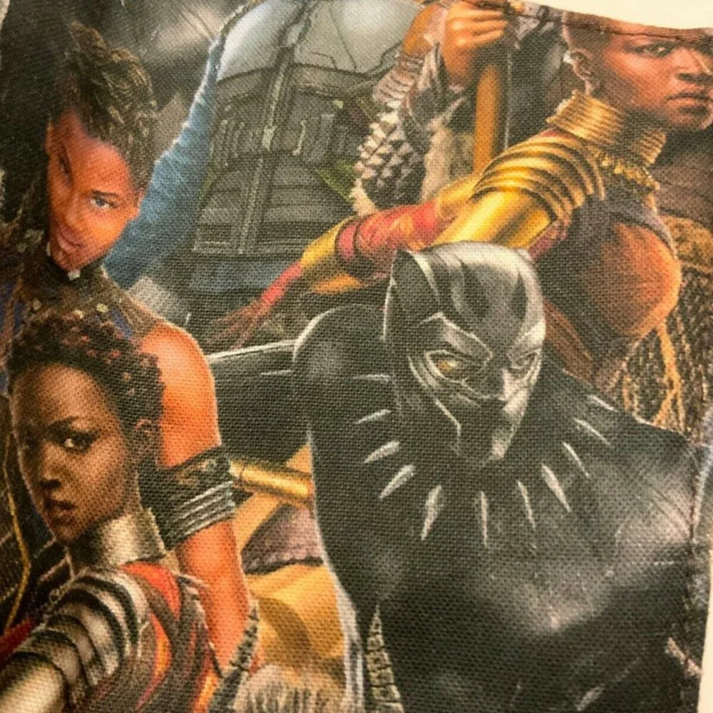 Black Panther Facemask: Seamtress Quality Medium